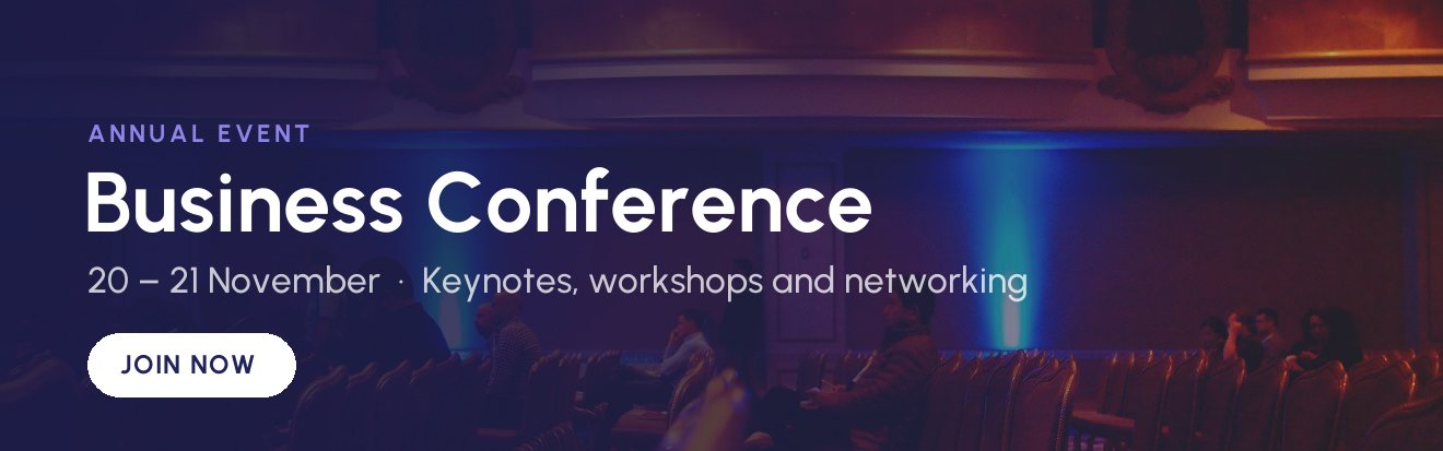 Business Conference, 20 - 21 November