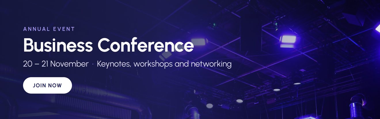Business Conference, 20 - 21 November